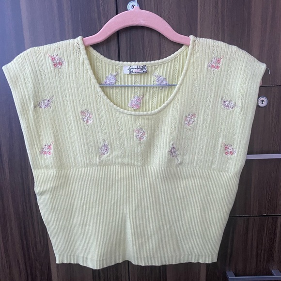 Free People cropped sweater - Picture 1 of 3